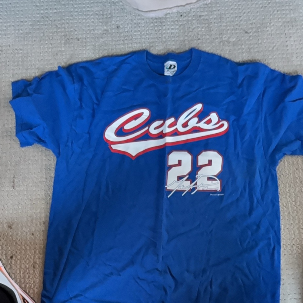 Blue Cubs Short Sleeve Tee
